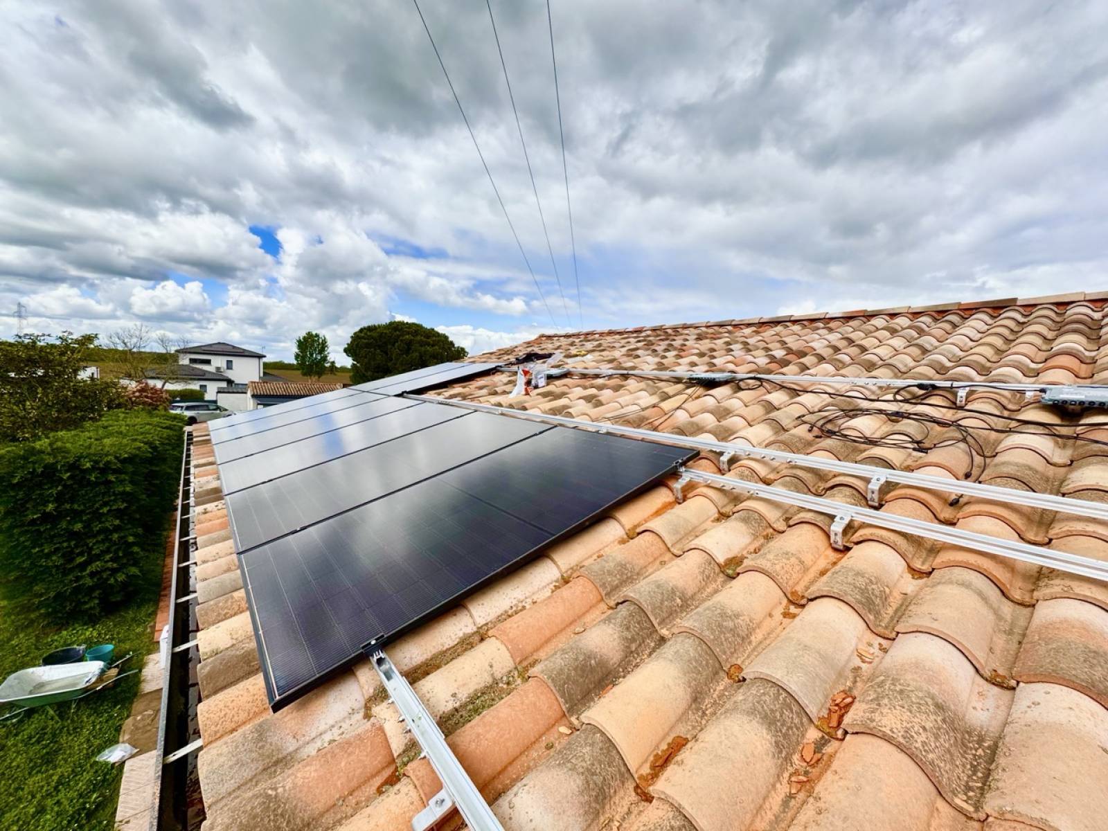 INSTALLATION PHOTOVOLTAÏQUE DE 9 KWC à MONDONVILLE