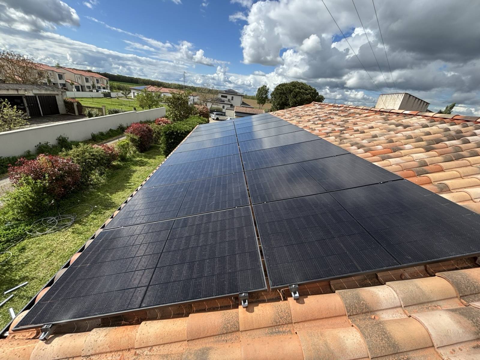 INSTALLATION PHOTOVOLTAÏQUE DE 9 KWC à MONDONVILLE