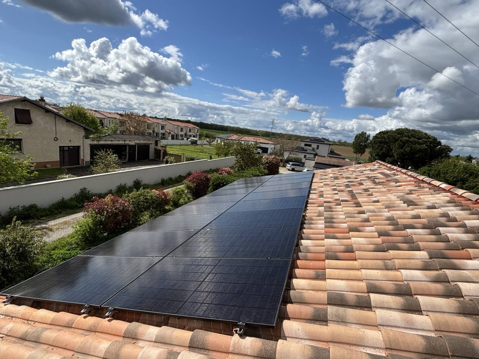 INSTALLATION PHOTOVOLTAÏQUE DE 9 KWC à MONDONVILLE