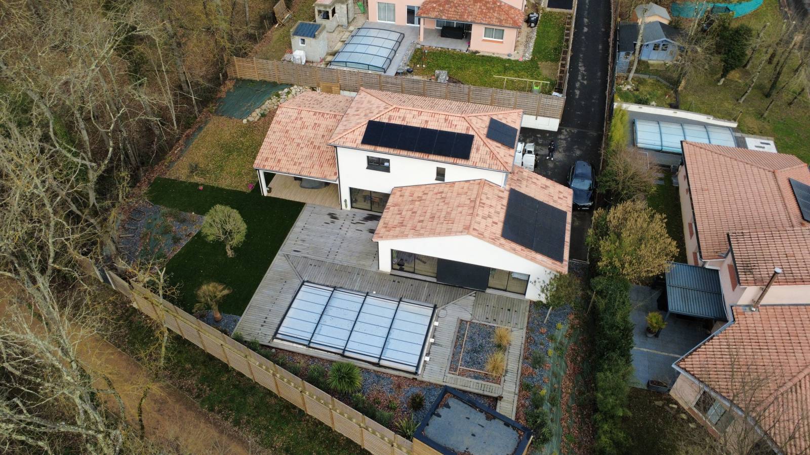 INSTALLATION PHOTOVOLTAÏQUE à LEGUEVIN 