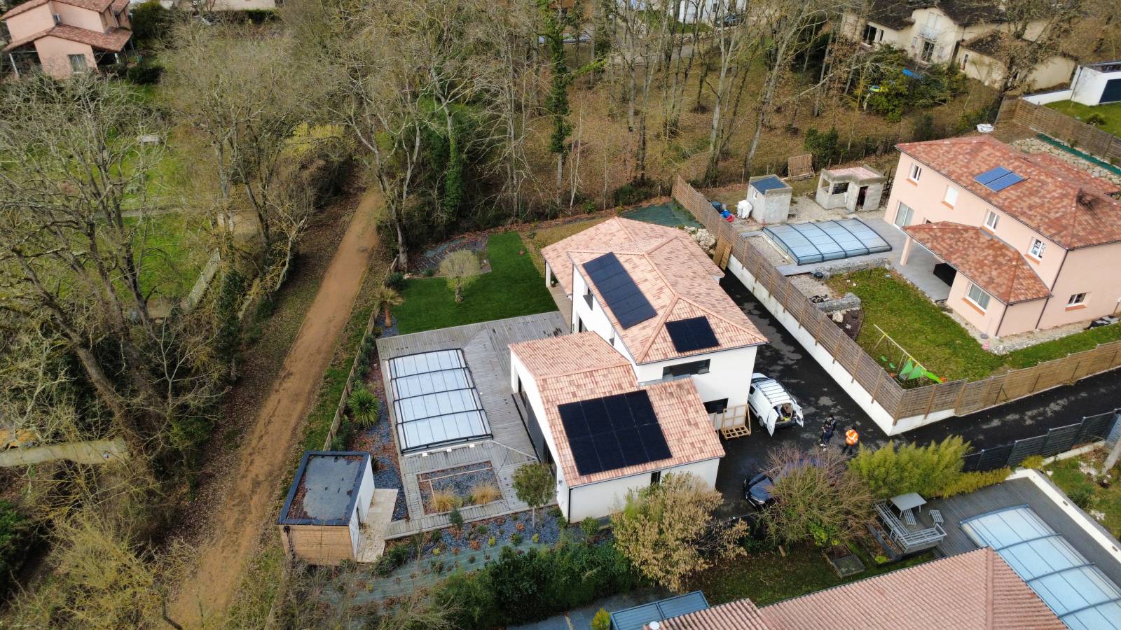 INSTALLATION PHOTOVOLTAÏQUE à LEGUEVIN 