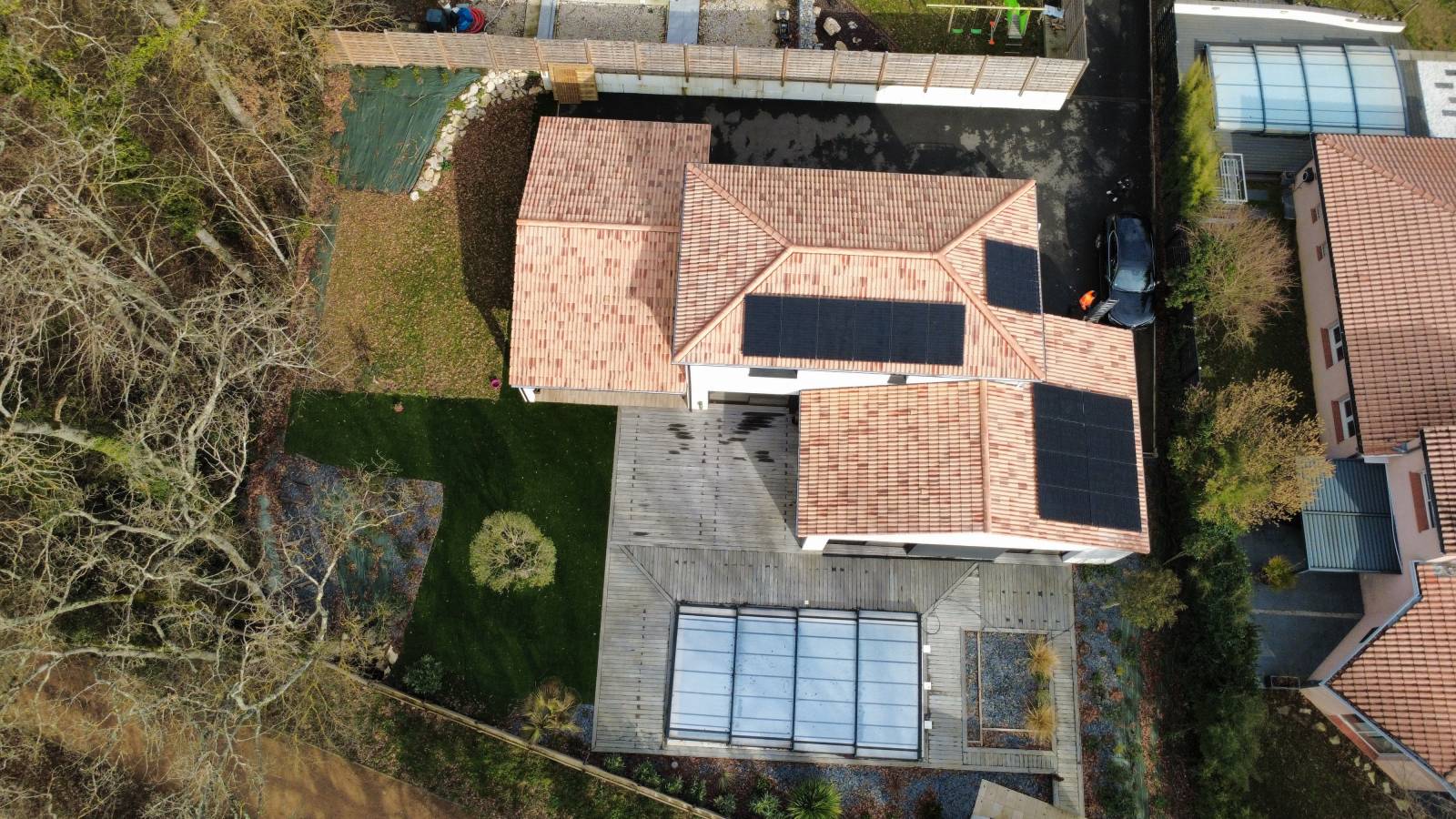 INSTALLATION PHOTOVOLTAÏQUE à LEGUEVIN 